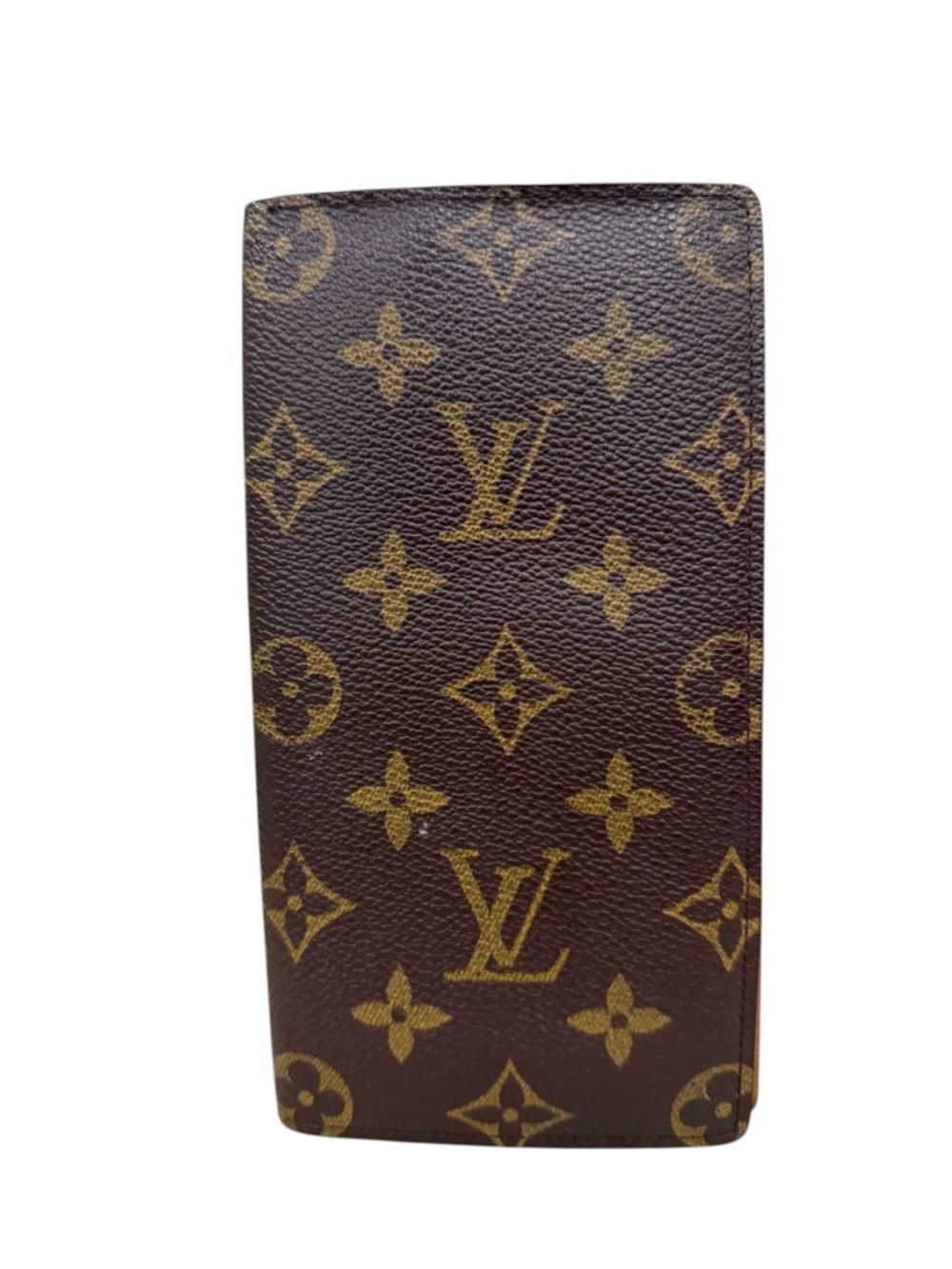 Authentic Louis Vuitton Monogram Long Bifold Wallet Checkbook